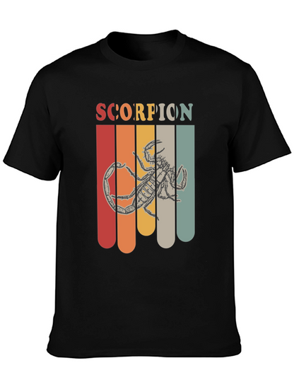 Retro Scorpion Graphic T-Shirt