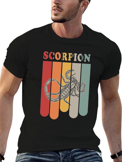 Retro Scorpion Graphic T-Shirt