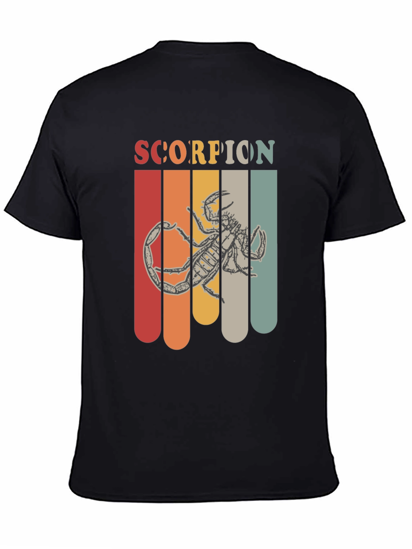 Retro Scorpion Graphic T-Shirt