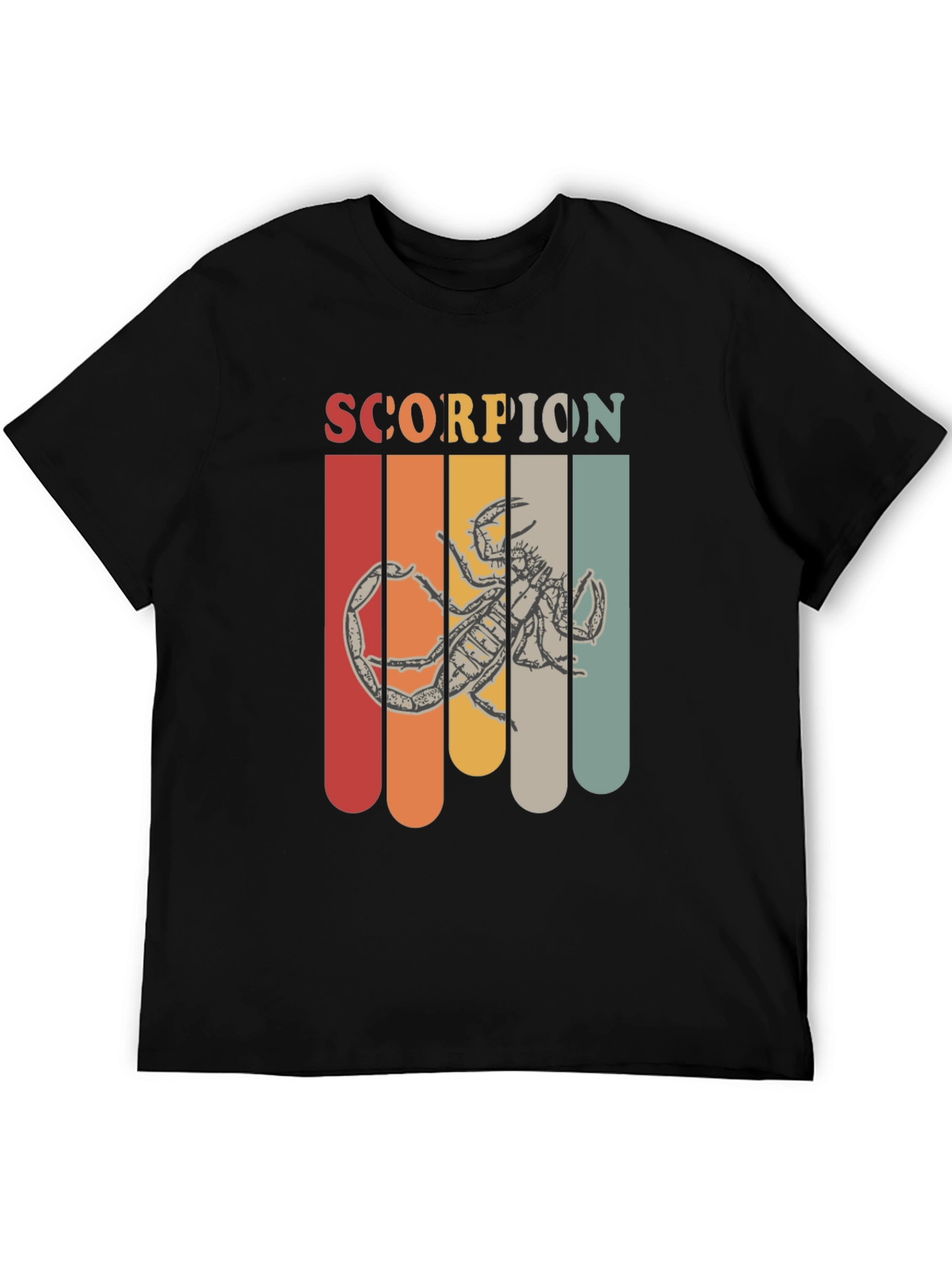 Retro Scorpion Graphic T-Shirt