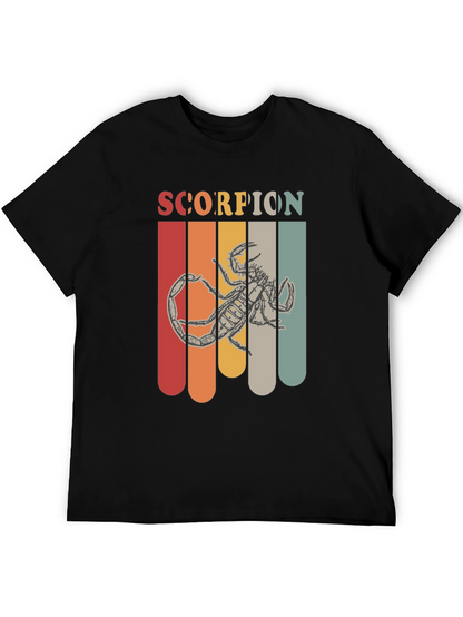 Retro Scorpion Graphic T-Shirt