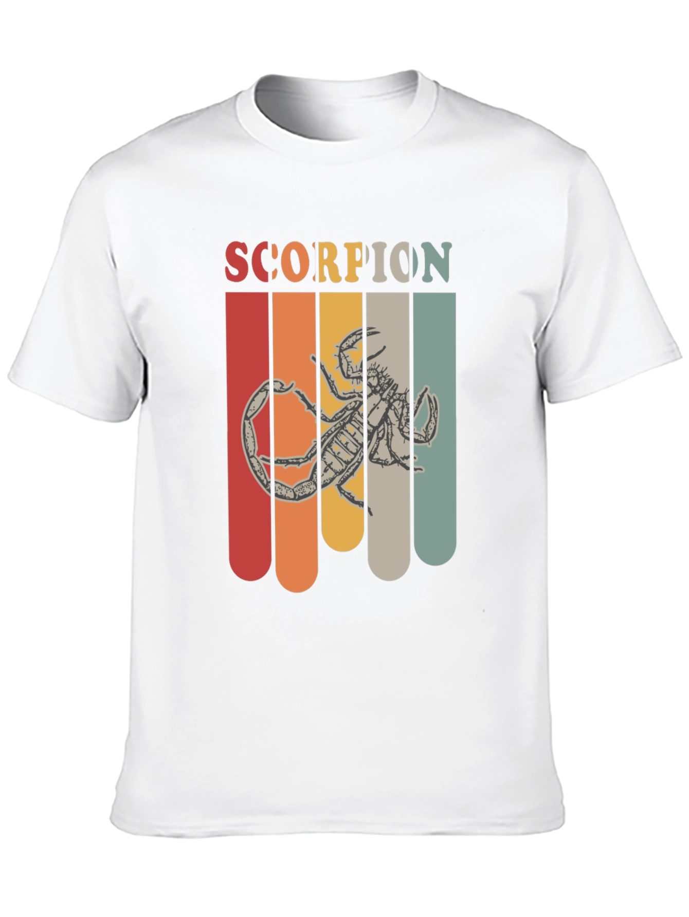 Retro Scorpion Graphic T-Shirt