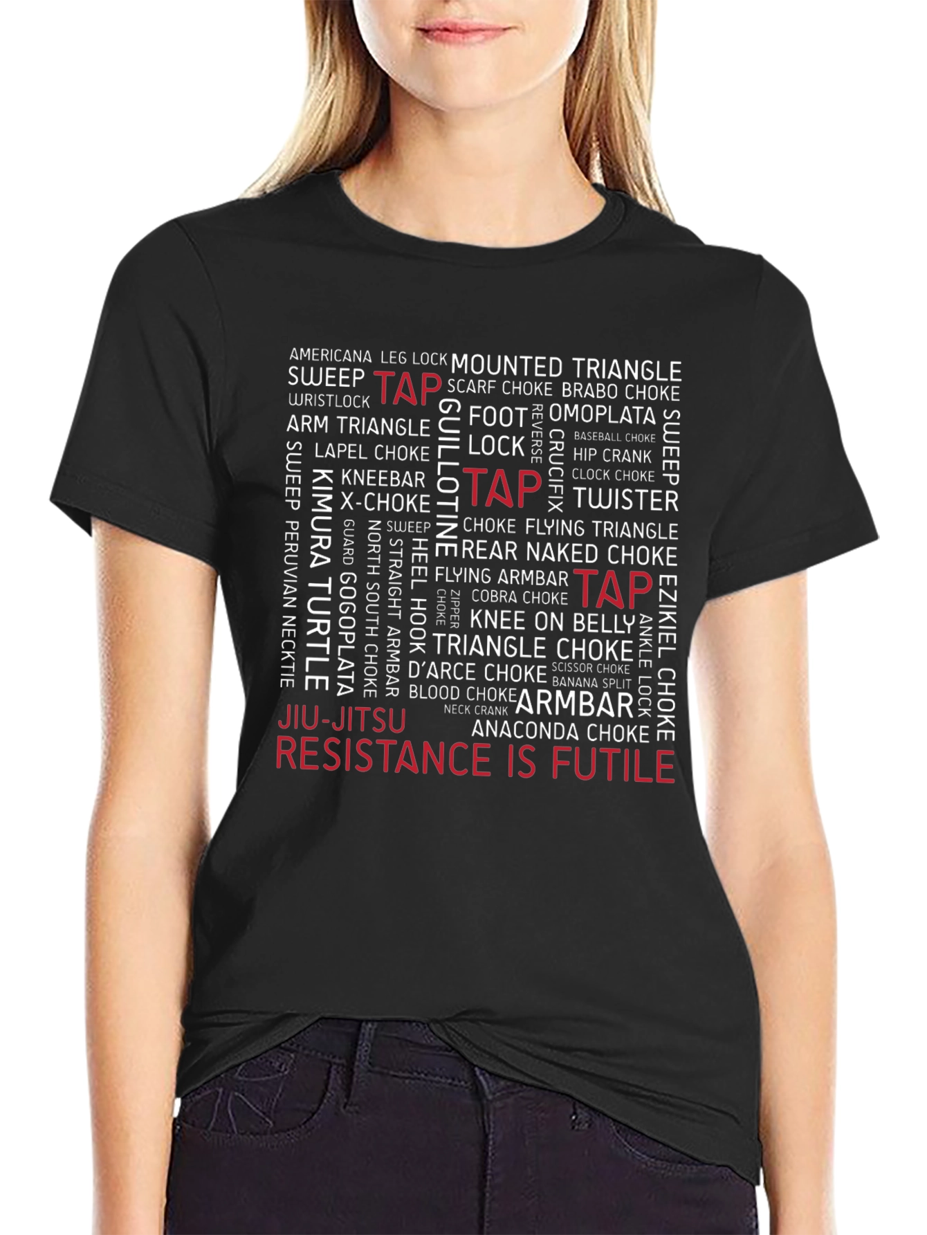 Jiu-Jitsu Submission T-Shirt | Resistance is Futile