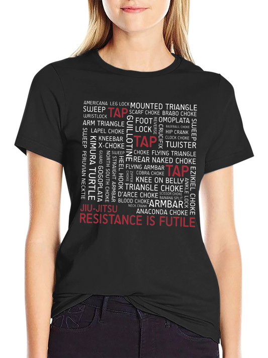 Jiu-Jitsu Submission T-Shirt | Resistance is Futile
