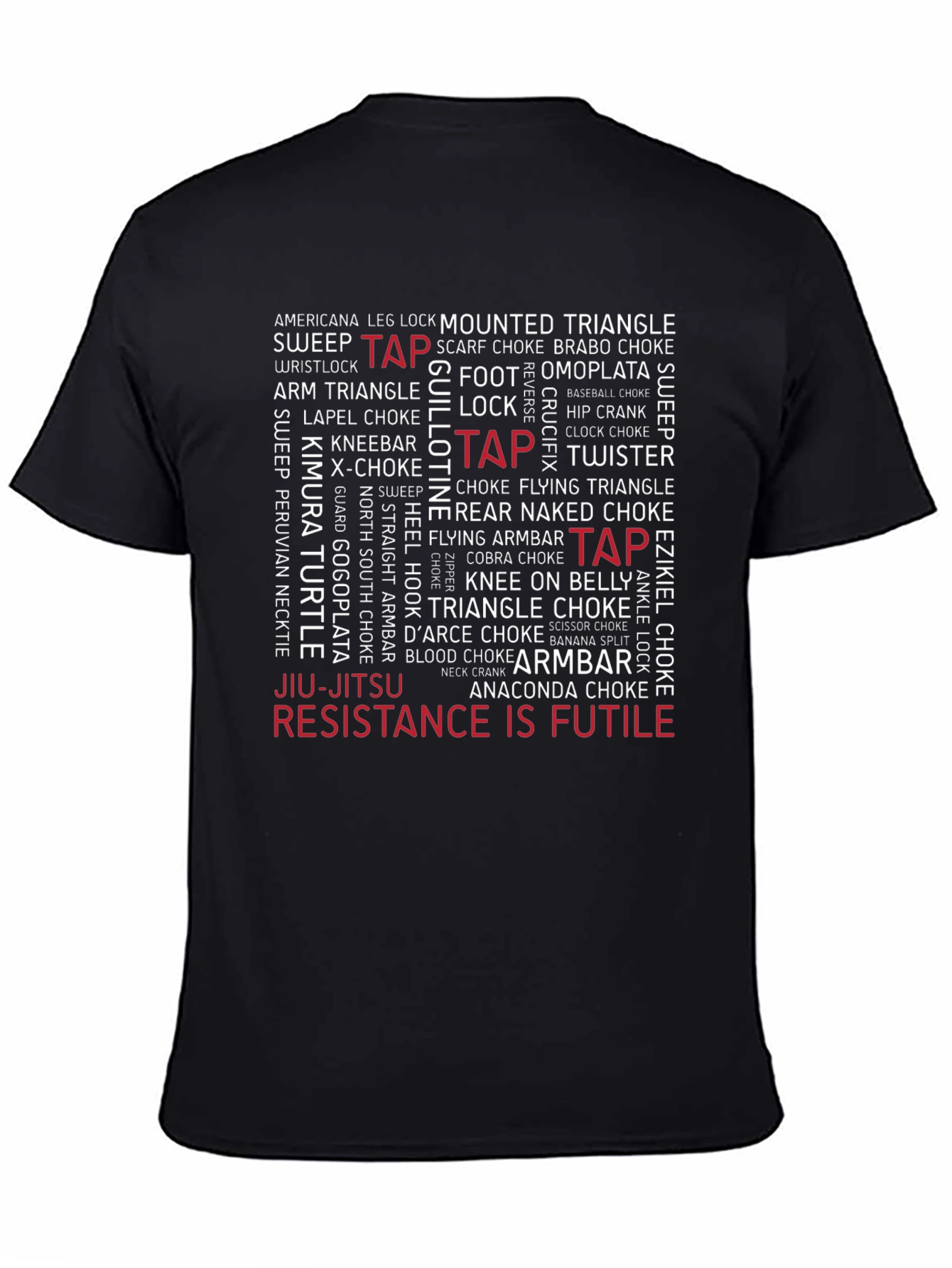 Jiu-Jitsu Submission T-Shirt | Resistance is Futile