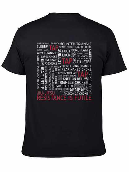 Jiu-Jitsu Submission T-Shirt | Resistance is Futile