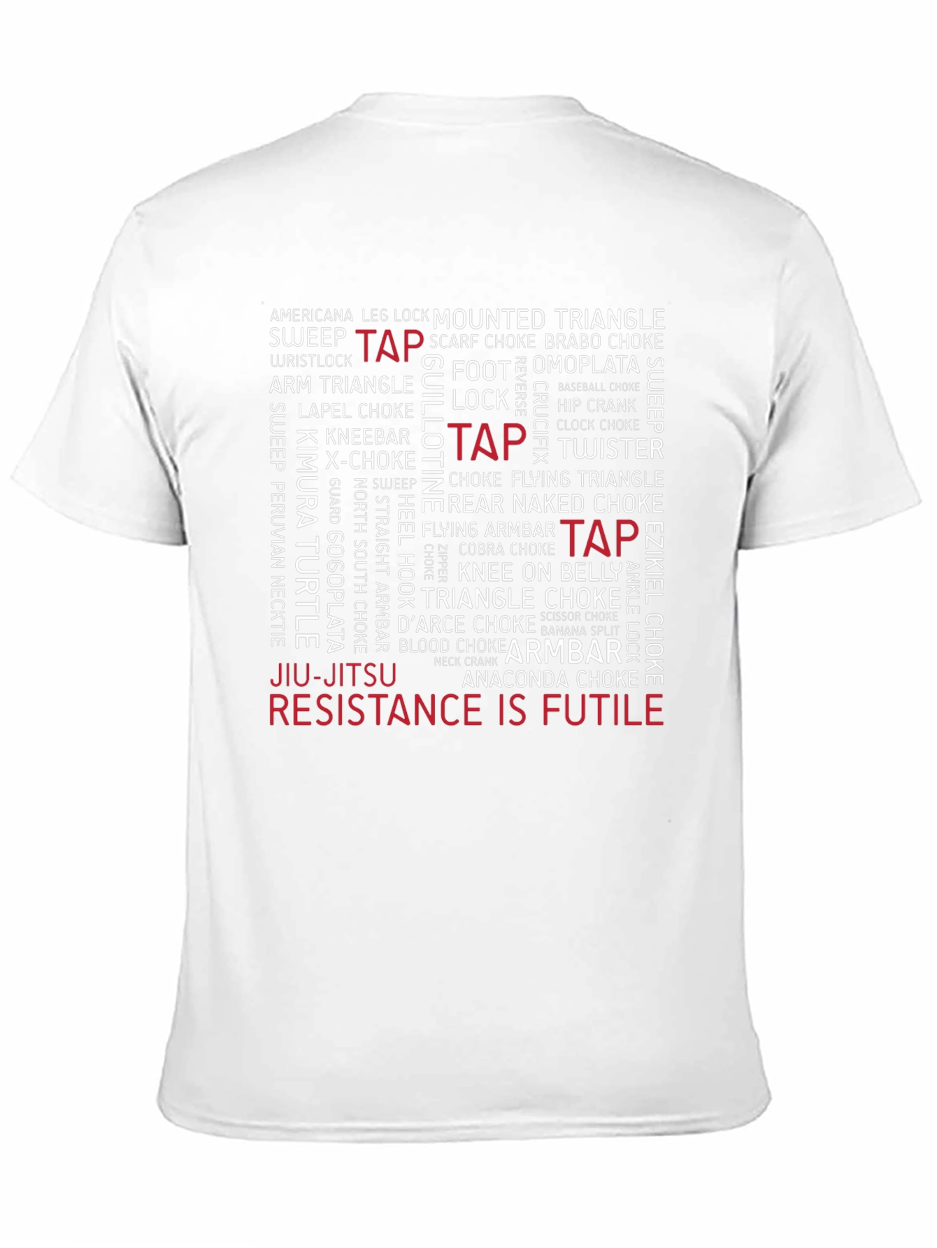Jiu-Jitsu Submission T-Shirt | Resistance is Futile