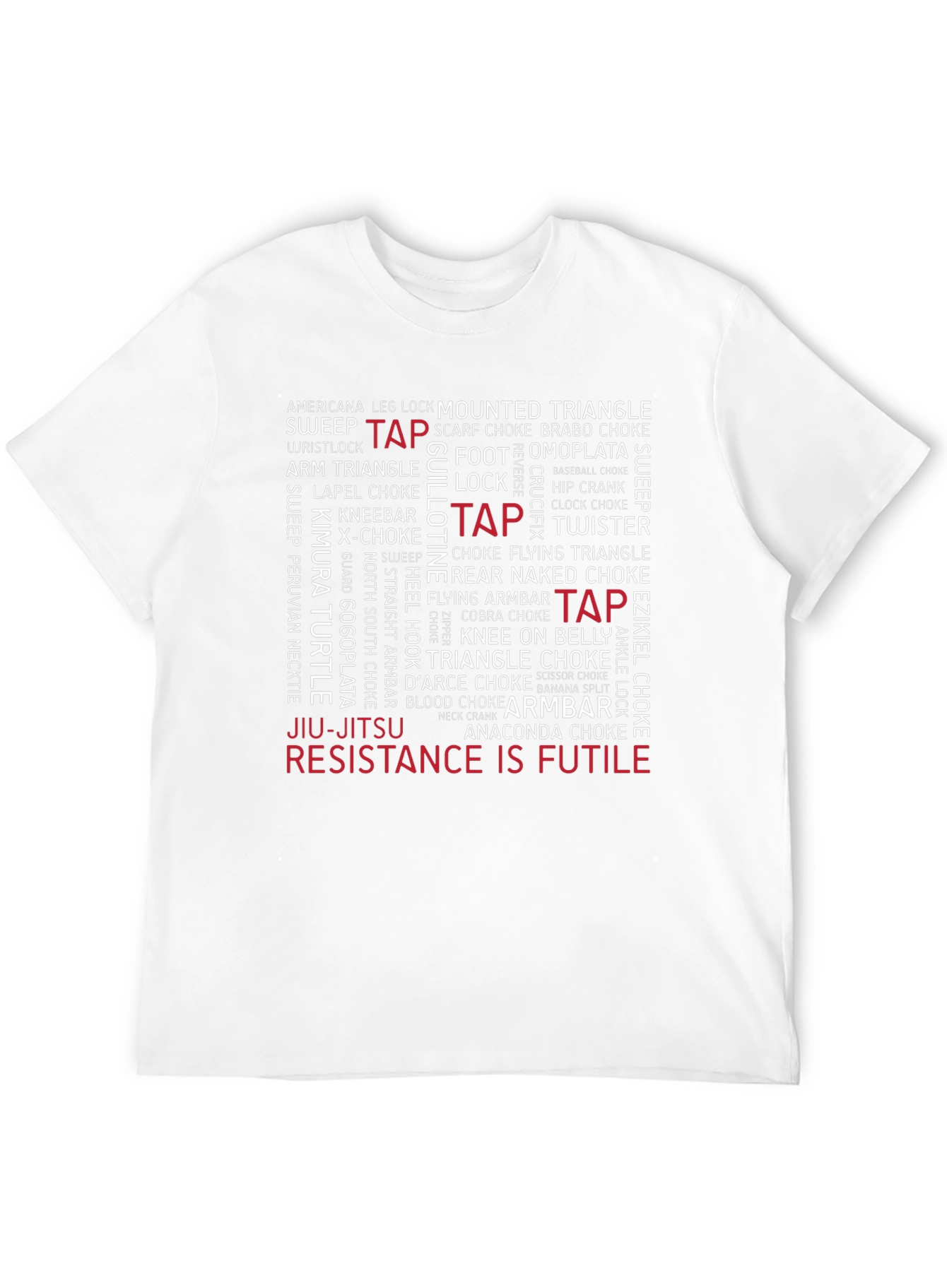 Jiu-Jitsu Submission T-Shirt | Resistance is Futile