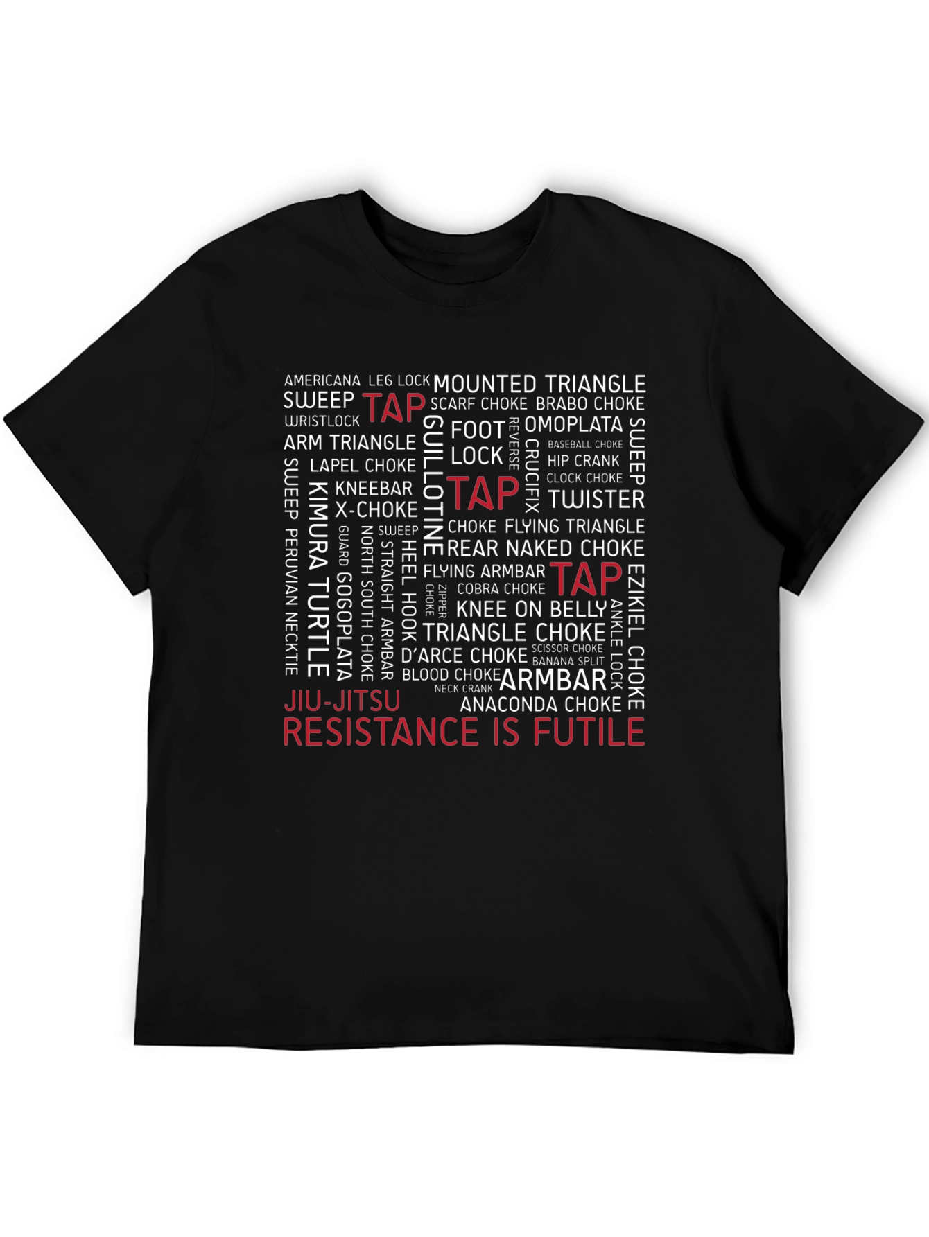 Jiu-Jitsu Submission T-Shirt | Resistance is Futile
