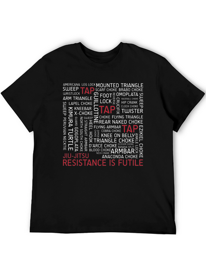 Jiu-Jitsu Submission T-Shirt | Resistance is Futile