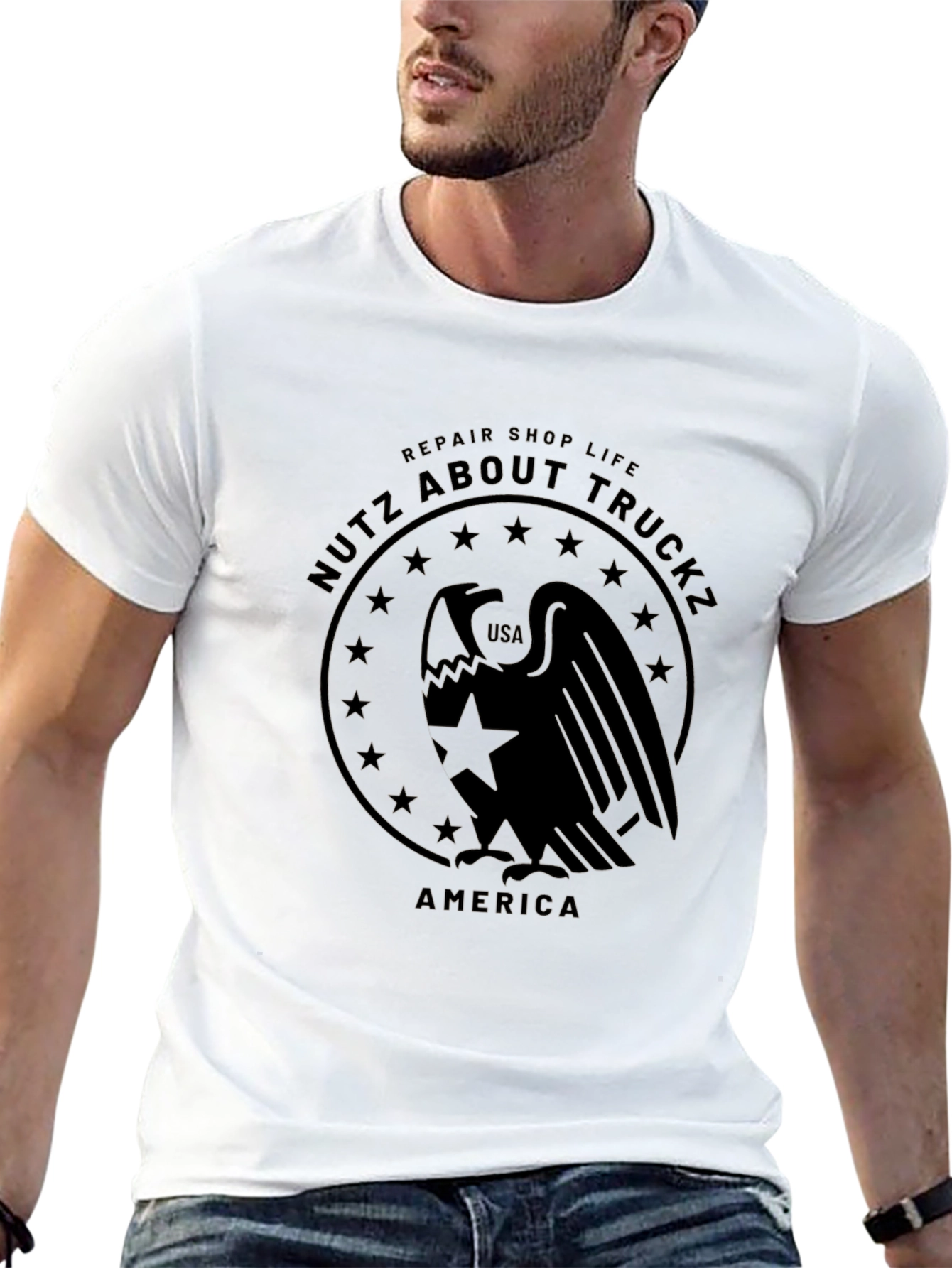 Nutz About Truckz Graphic T-Shirt