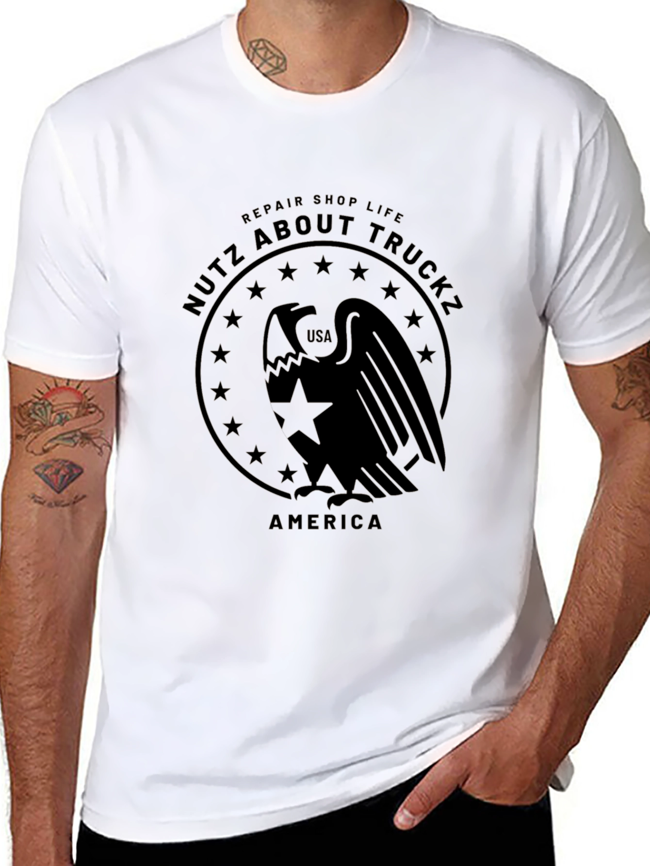 Nutz About Truckz Graphic T-Shirt