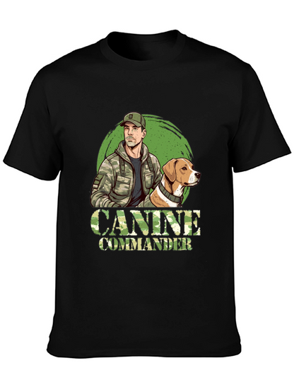 Canine Commander Graphic T-Shirt