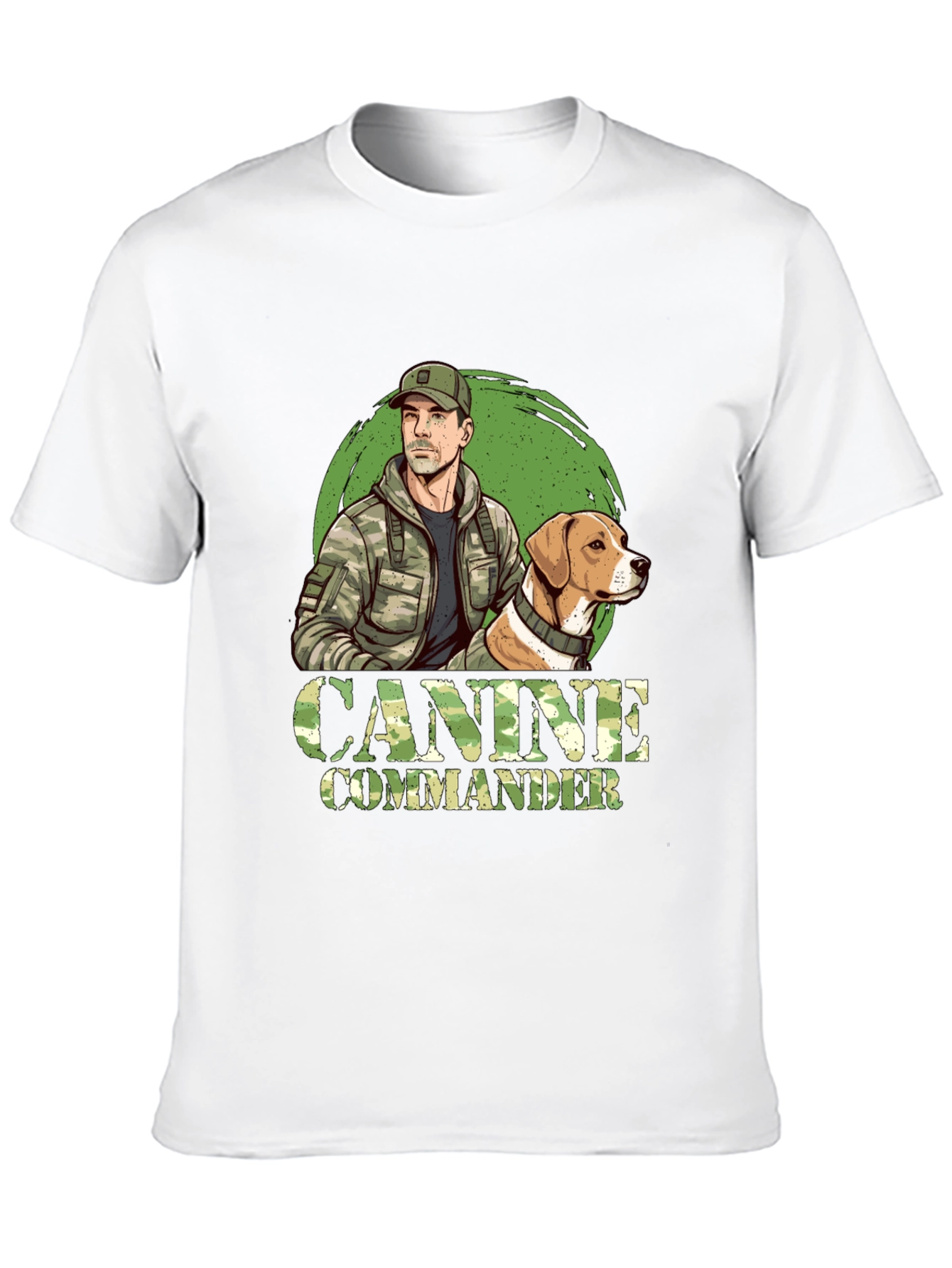 Canine Commander Graphic T-Shirt