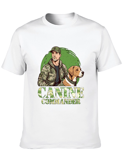 Canine Commander Graphic T-Shirt
