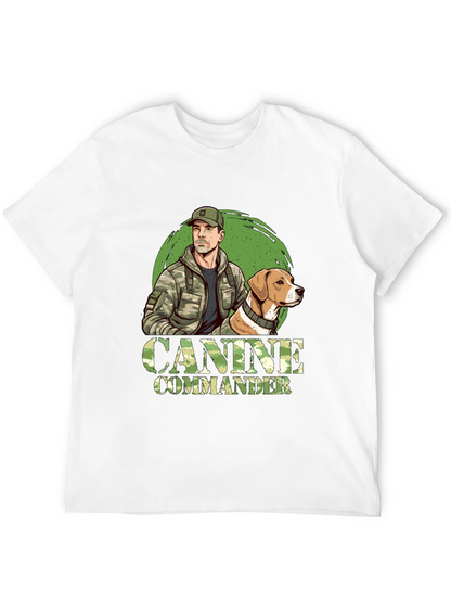 Canine Commander Graphic T-Shirt