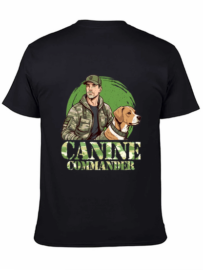 Canine Commander Graphic T-Shirt