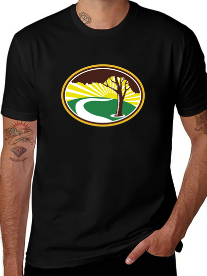 Natures Path Black T-Shirt - Stylish Graphic Tee