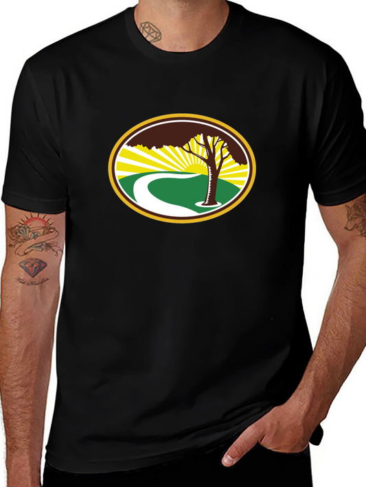 Natures Path Black T-Shirt - Stylish Graphic Tee
