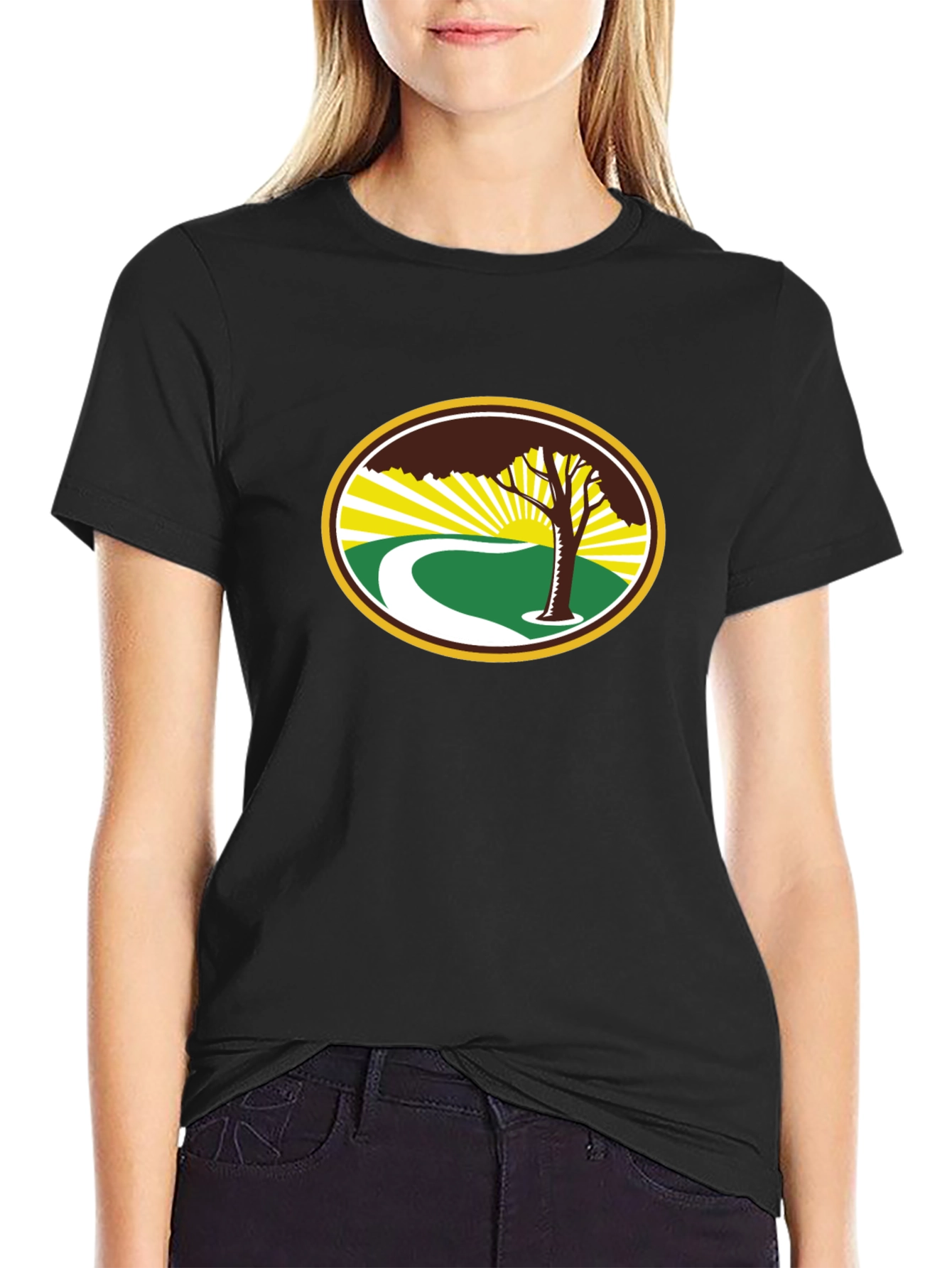 Natures Path Black T-Shirt - Stylish Graphic Tee