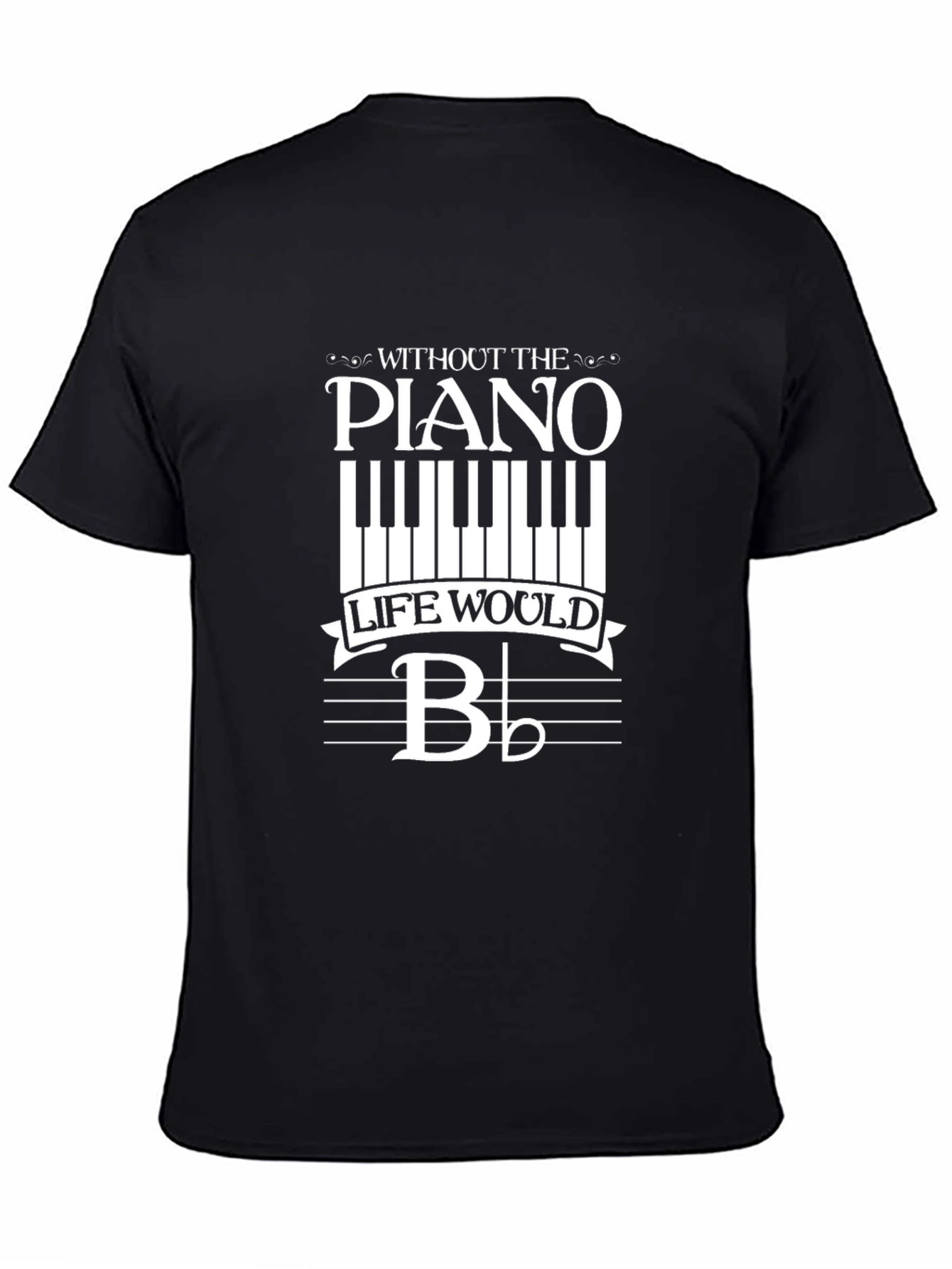 Piano T-Shirt: Music Lover Tee