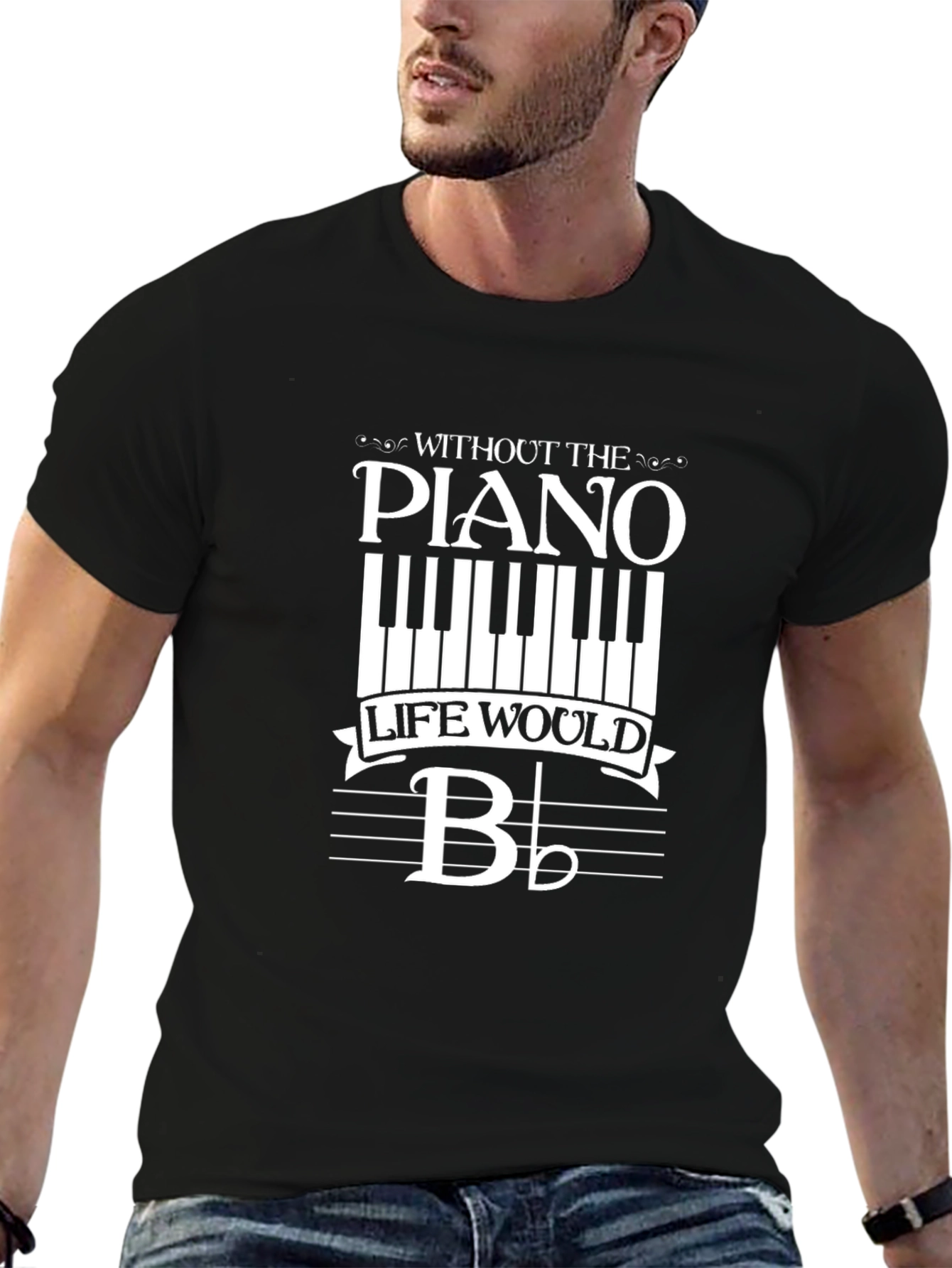 Piano T-Shirt: Music Lover Tee