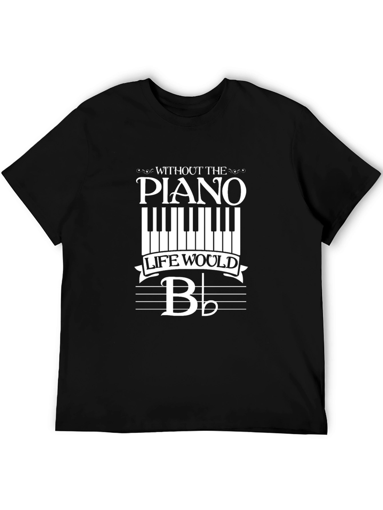 Piano T-Shirt: Music Lover Tee