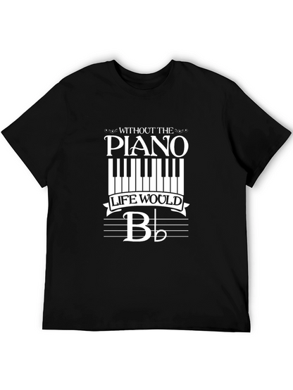 Piano T-Shirt: Music Lover Tee