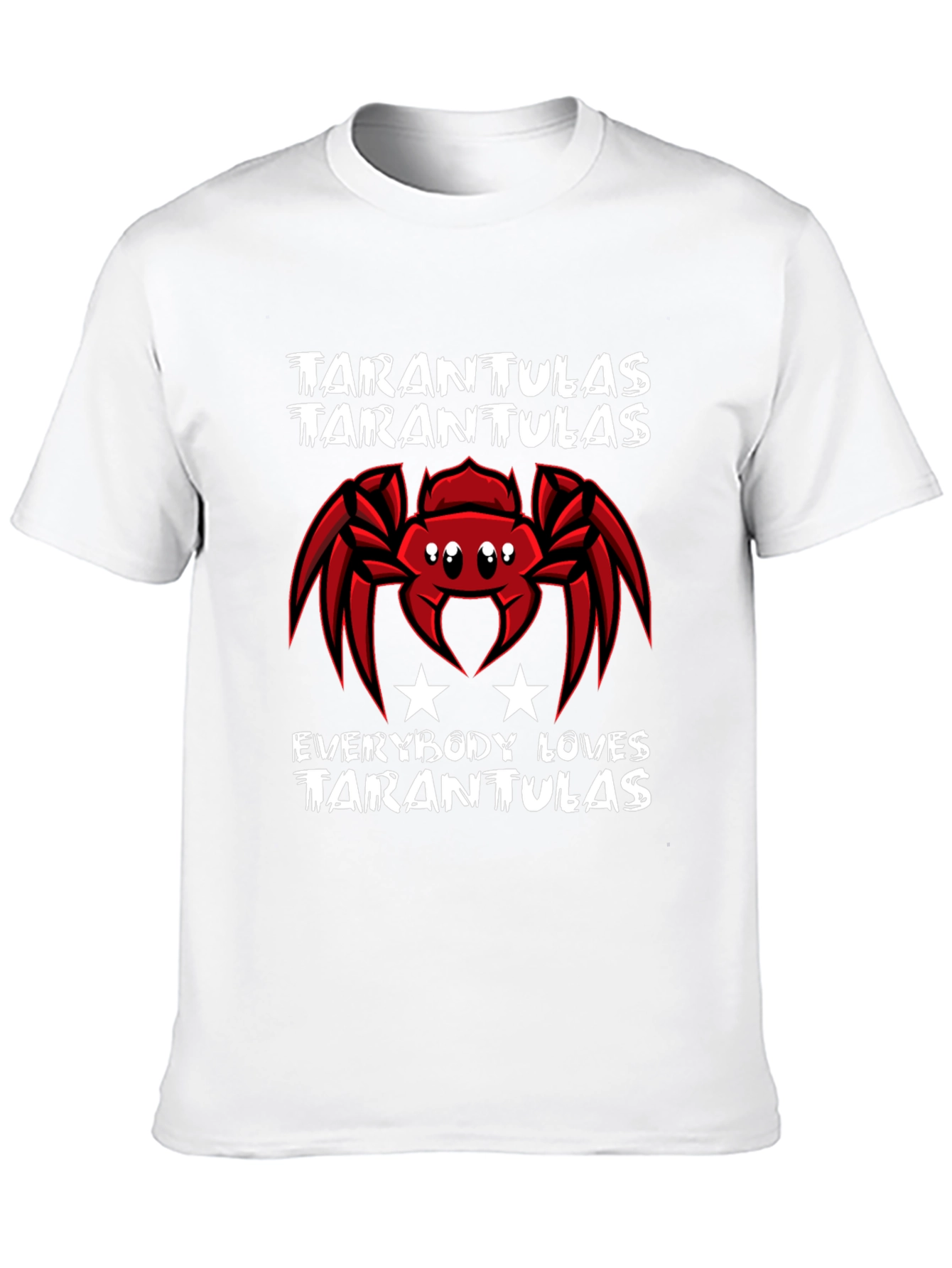 Tarantula Lover Black T-Shirt Graphic Tee