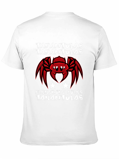 Tarantula Lover Black T-Shirt Graphic Tee