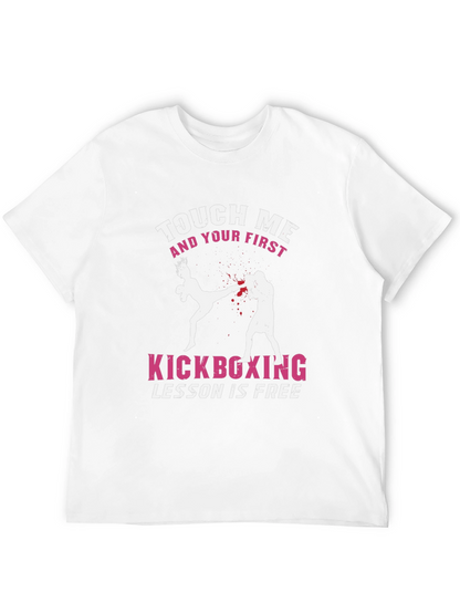 Touch Me Kickboxing T-Shirt - Free Lesson Graphic Tee