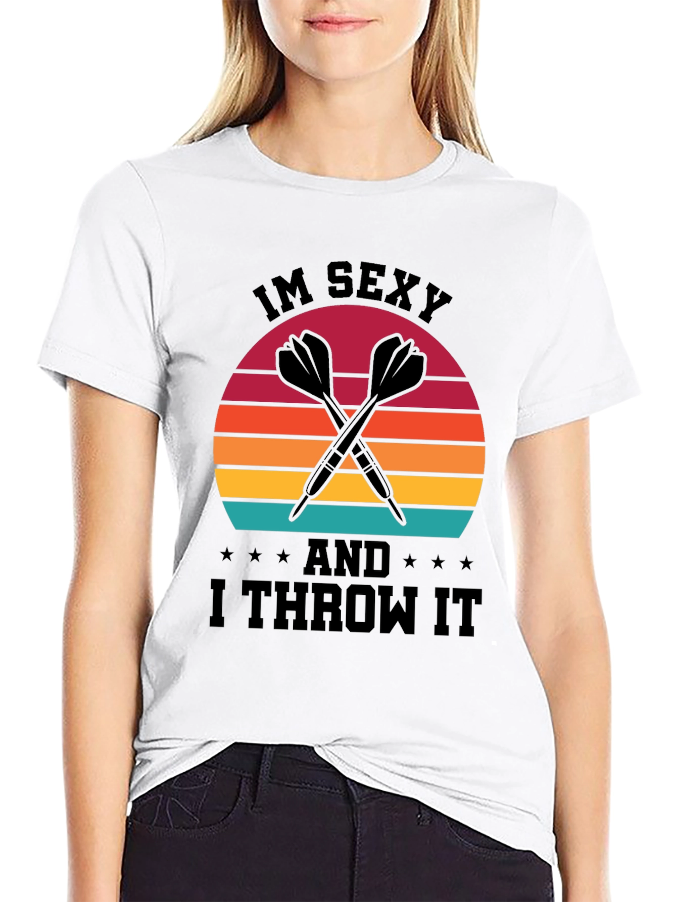 Im Sexy And I Throw It T-Shirt