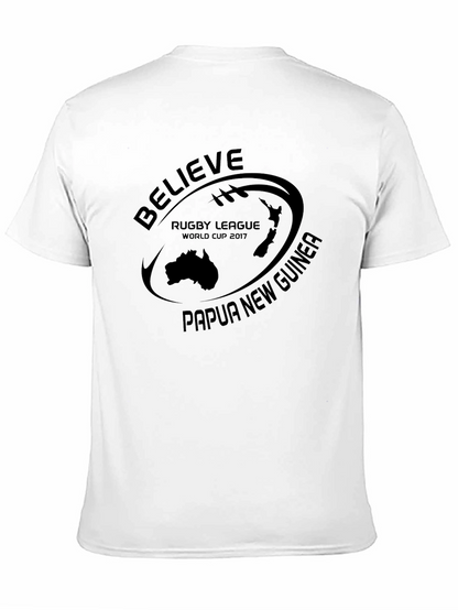 Believe Rugby League World Cup 2017 Black T-Shirt