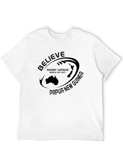 Believe Rugby League World Cup 2017 Black T-Shirt