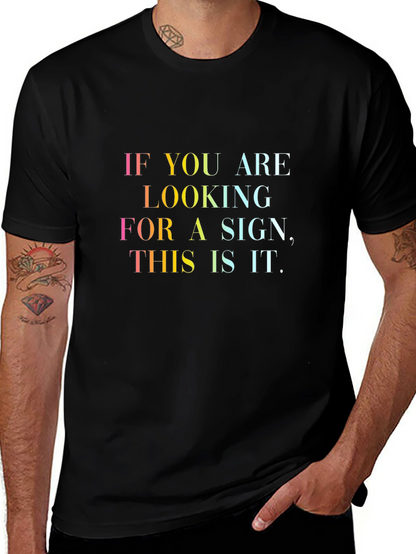Inspirational Quote Graphic Tee - Unisex Black T-Shirt