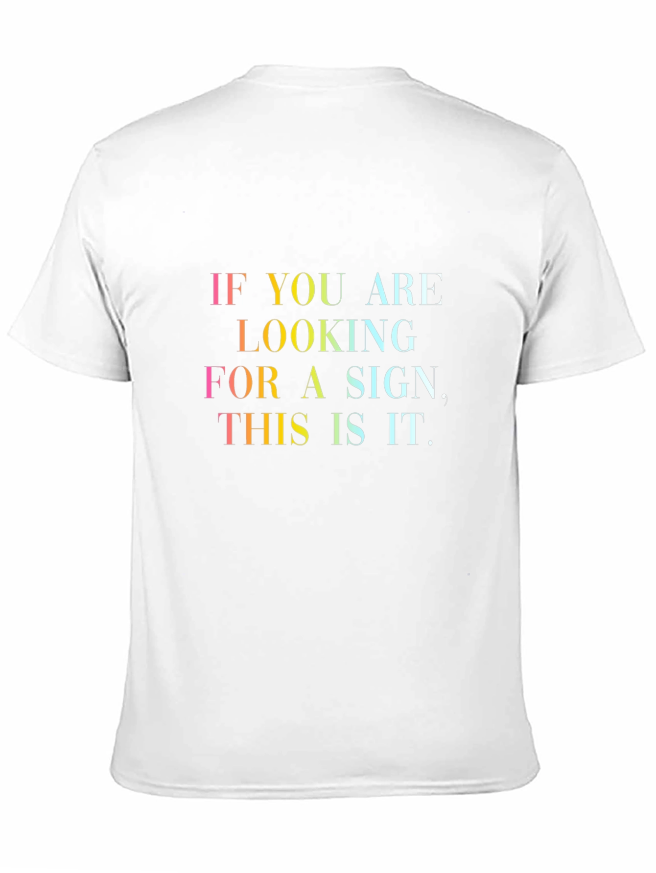 Inspirational Quote Graphic Tee - Unisex Black T-Shirt