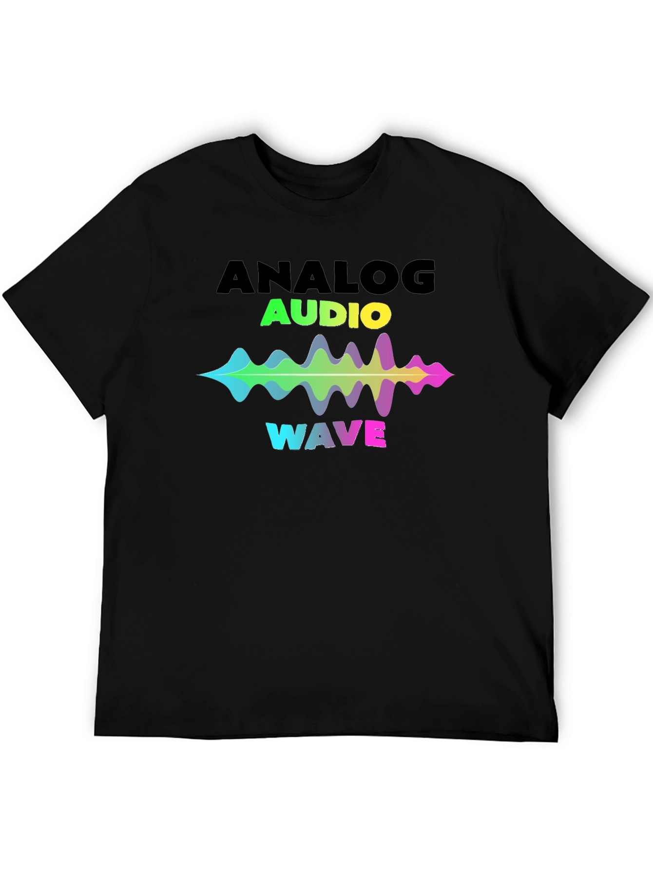 Analog Audio Wave Graphic Tee