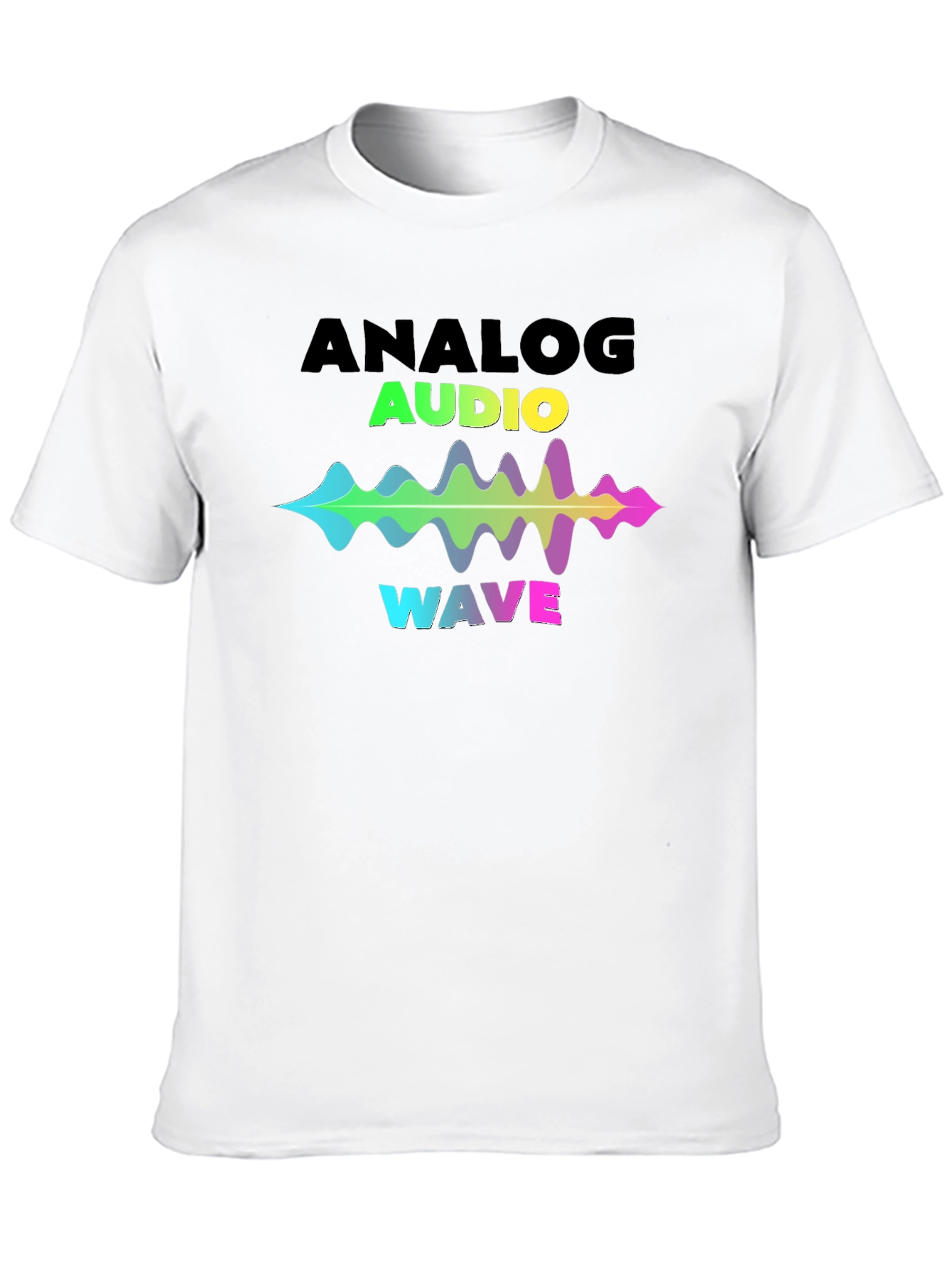 Analog Audio Wave Graphic Tee
