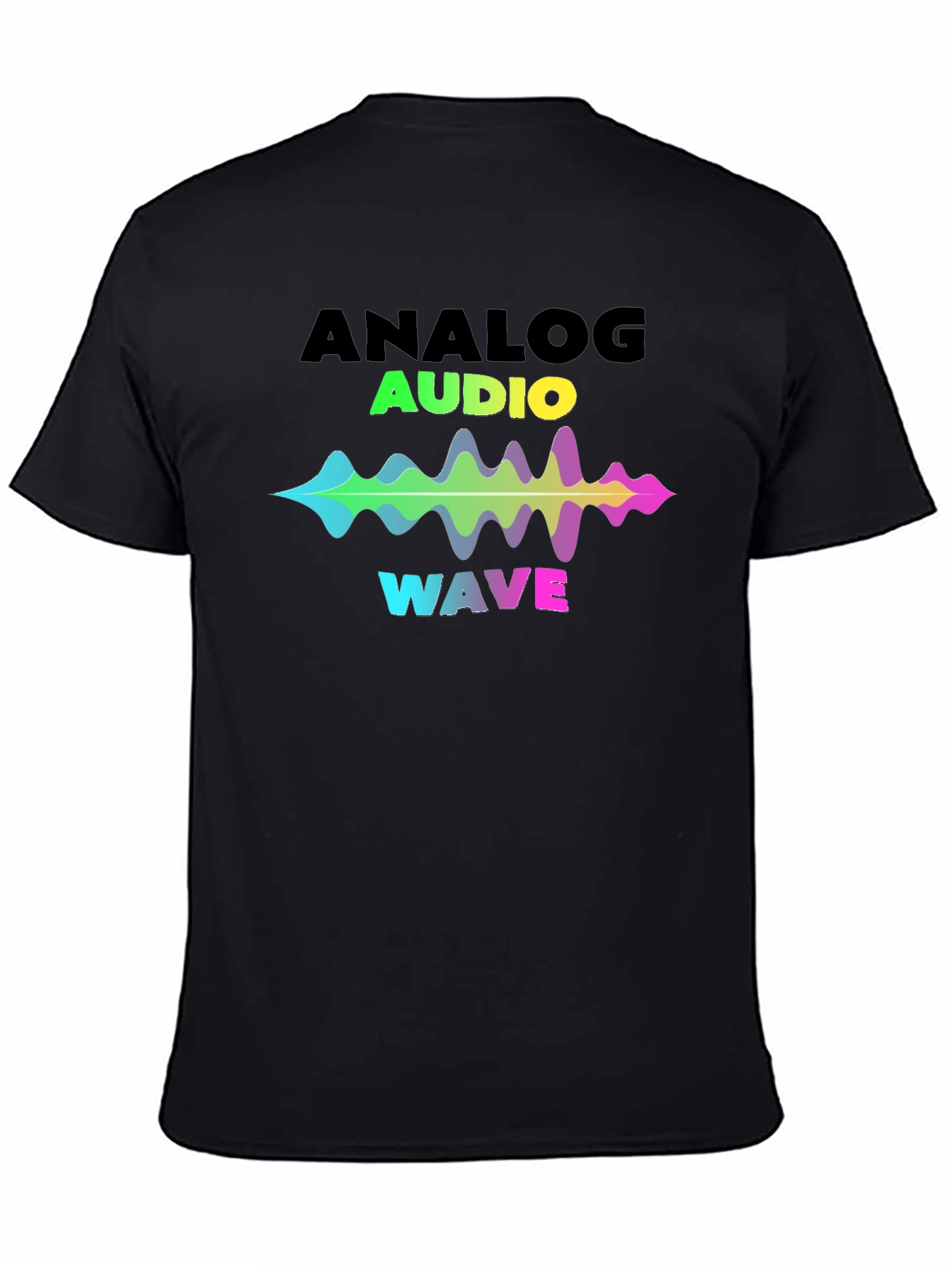 Analog Audio Wave Graphic Tee