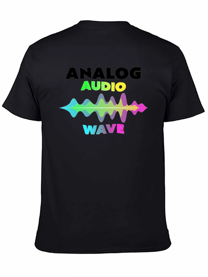 Analog Audio Wave Graphic Tee