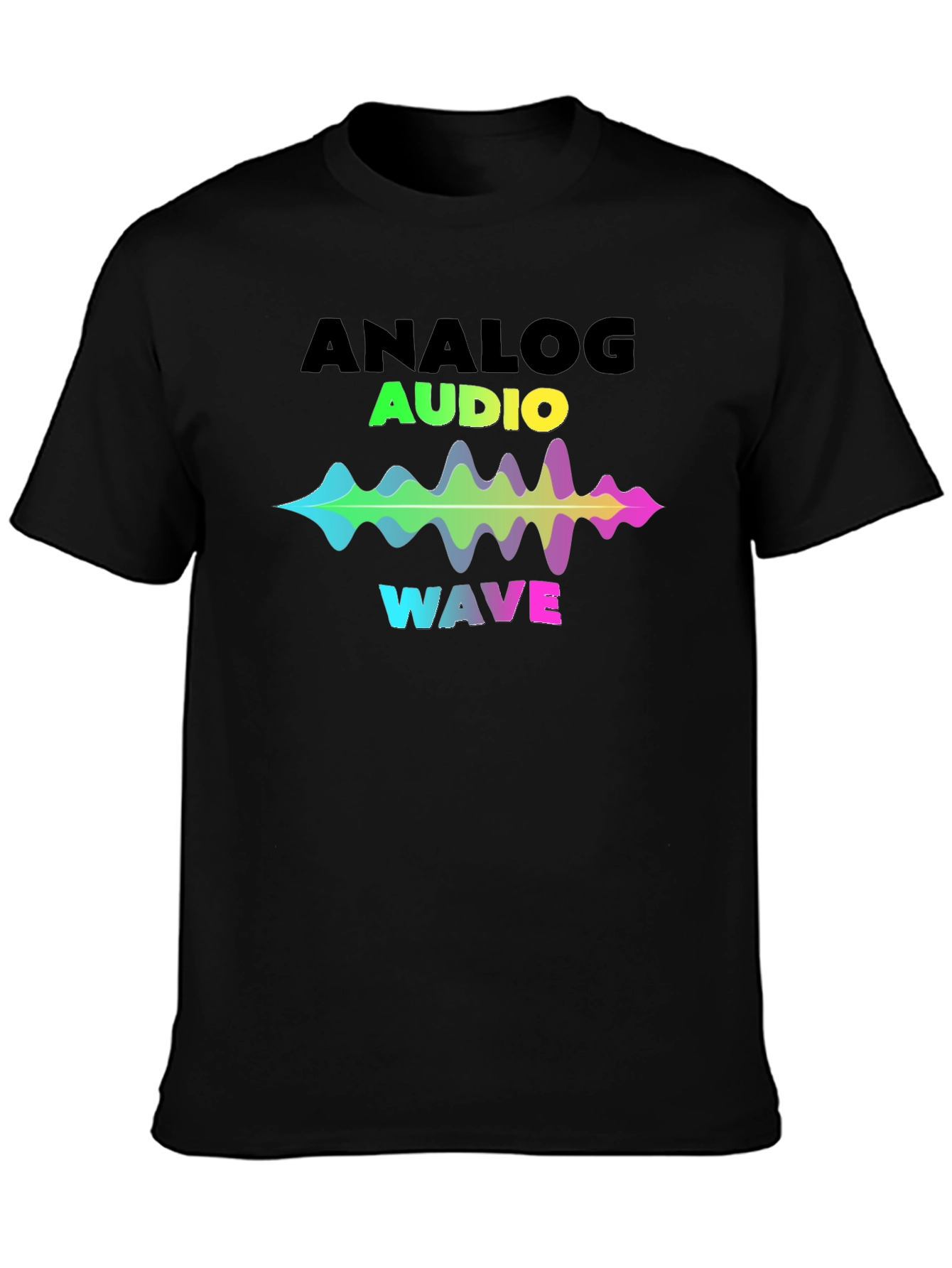 Analog Audio Wave Graphic Tee