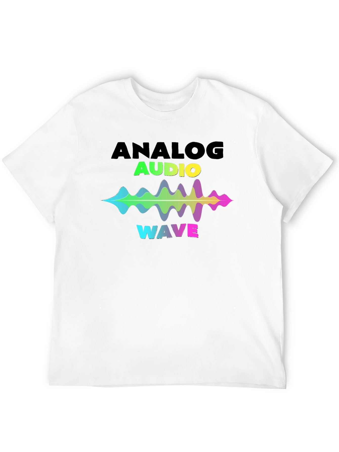 Analog Audio Wave Graphic Tee