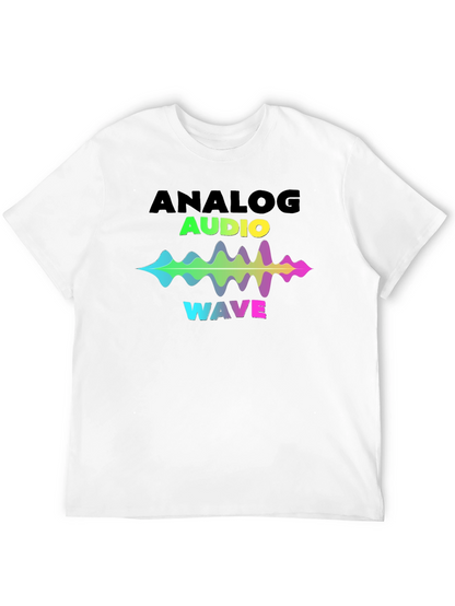 Analog Audio Wave Graphic Tee
