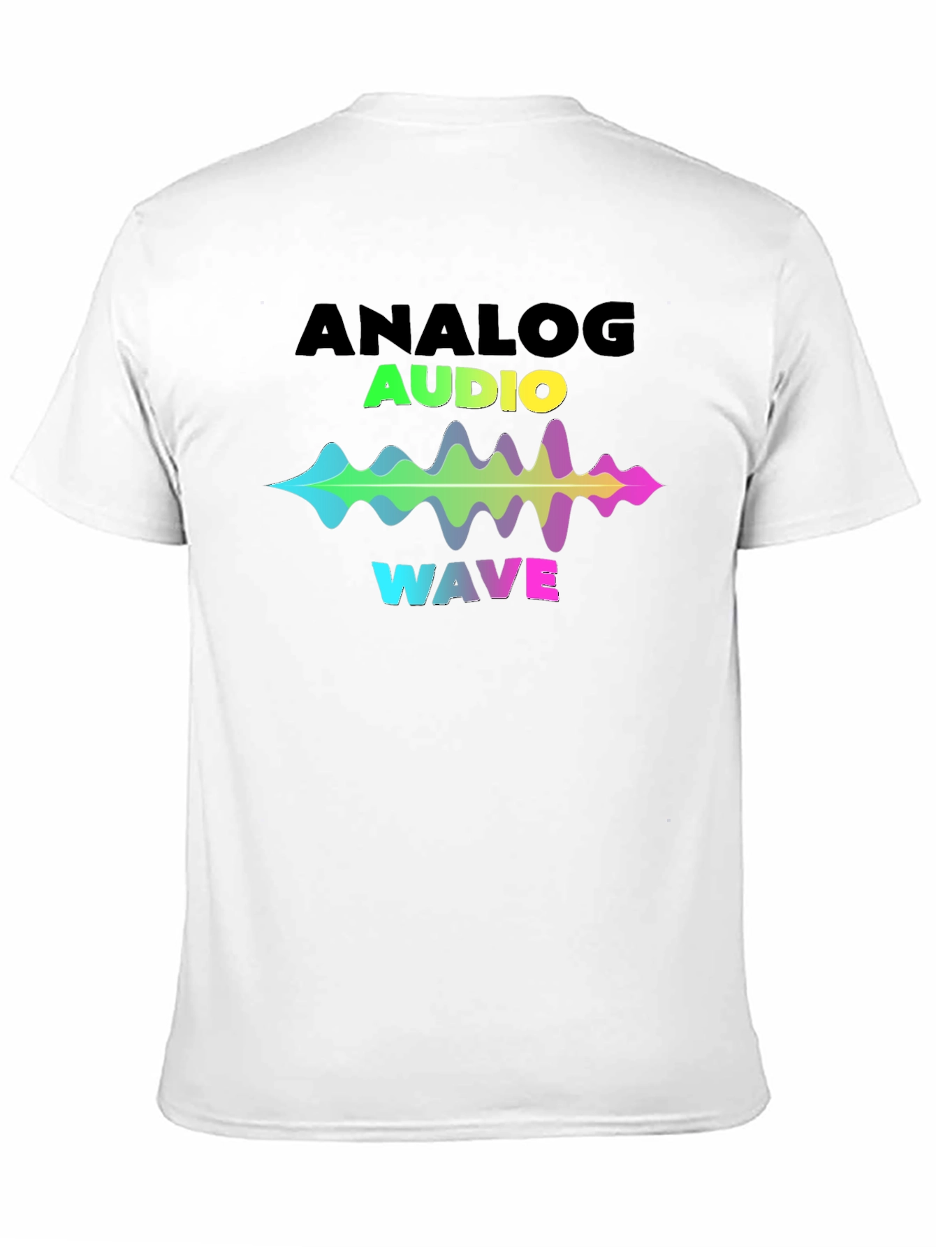 Analog Audio Wave Graphic Tee