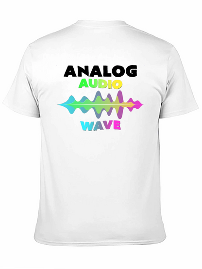 Analog Audio Wave Graphic Tee