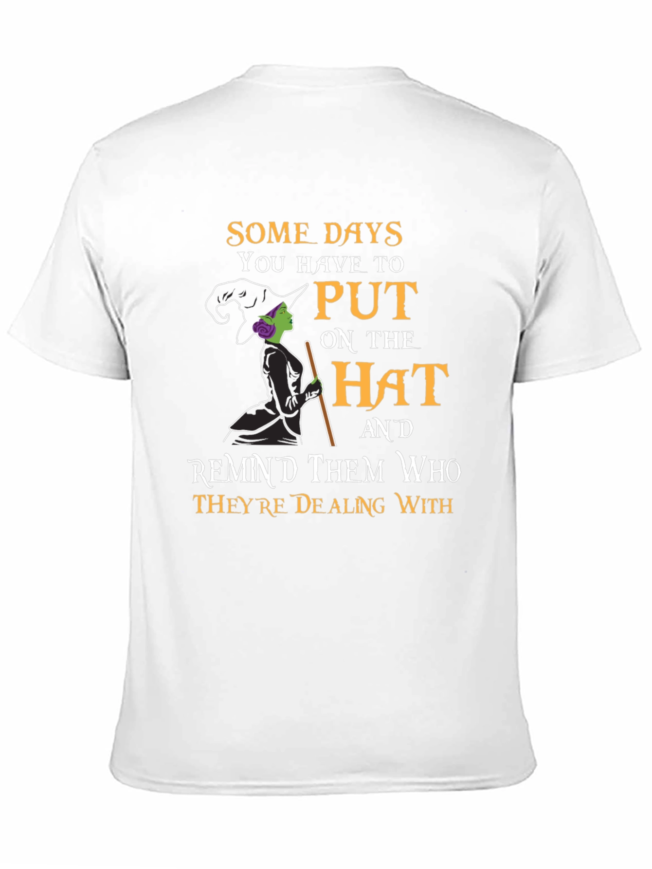 Witch Hat T-Shirt: Spooky Season Apparel