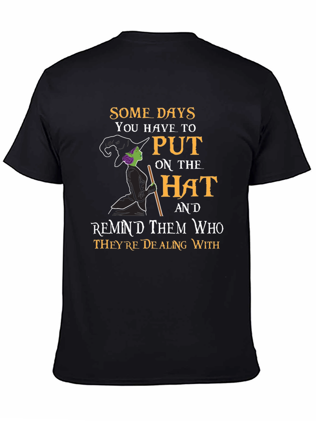 Witch Hat T-Shirt: Spooky Season Apparel
