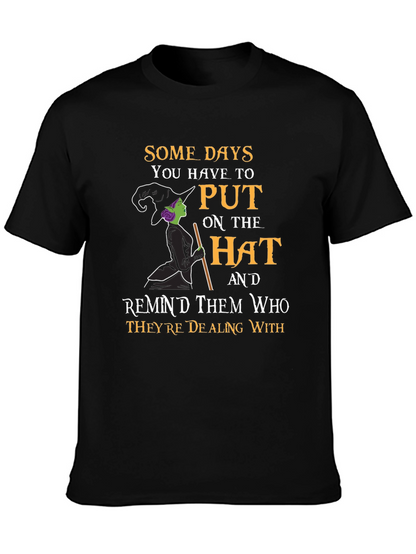 Witch Hat T-Shirt: Spooky Season Apparel