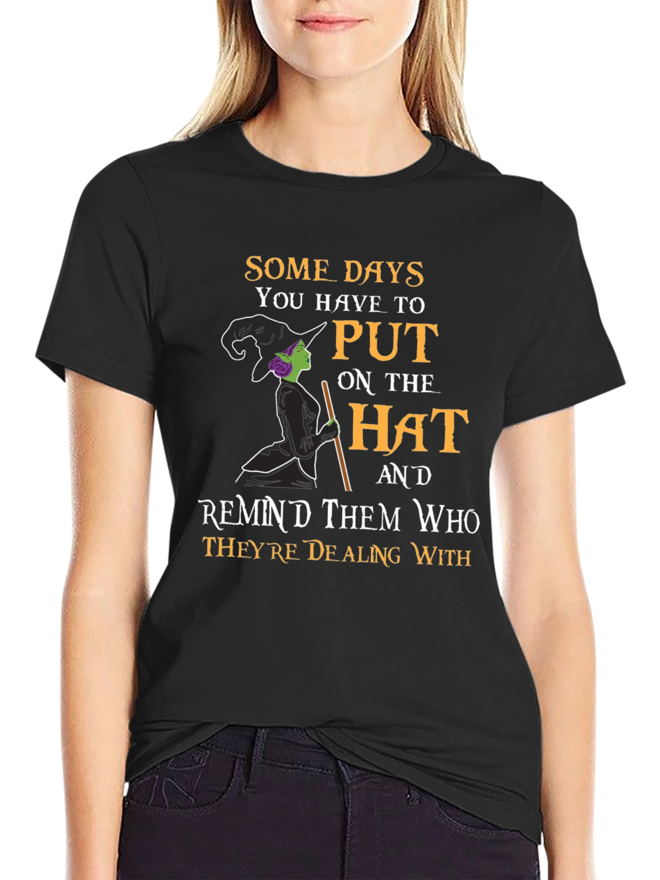 Witch Hat T-Shirt: Spooky Season Apparel