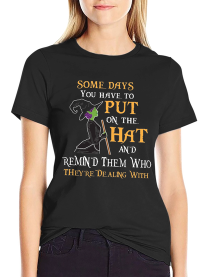 Witch Hat T-Shirt: Spooky Season Apparel
